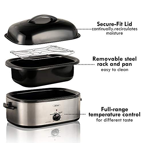 Roaster Oven, Electric Roaster Oven, Roaster Oven, Turkey Roaster Oven Buffet with SelfBasting