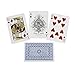 Royal Navy Blue All Plastic Braille Playing Cards