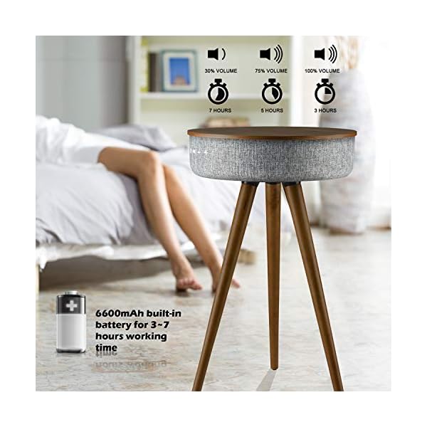 iStar QI Wireless Charging Smart Table 360° Bluetooth