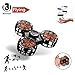 UK BONITOYS BoniToys Handheld Flying Fidget Spinner,Anti-Anxiety ADHD Relieving Reducer Outdoor Interactive Toys for Kids Adult, Black