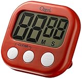 The Ozeri Kitchen and Event Timer, Red
