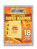 Body & Hand Super Warmer (18 Hours Of Heat Per Warmer) (Manufactured in 2015) 15-Body & Hand Warmers + 4 Cura Back Warmer As A Bonus