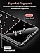 [3 Pack] LG V30 Screen Protector - MEBUYZ True Tempered Glass Full Cover Anti Scratch Bubble Free Ultra HD Clear Screen Protector Film for LG v30, Lifetime Replacement Warranty (Black)