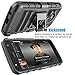 Moto X4 Case, 2017 Motorola Moto X 4th Generation Holster Clip, Tekcoo [Hoplite] Shock Absorbing [Black] Swivel Locking Belt Defender Heavy Full Body Kickstand Carrying Tank Armor Cases Cover