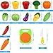 Peradix Pretend Play Cutting Vegetable Toys