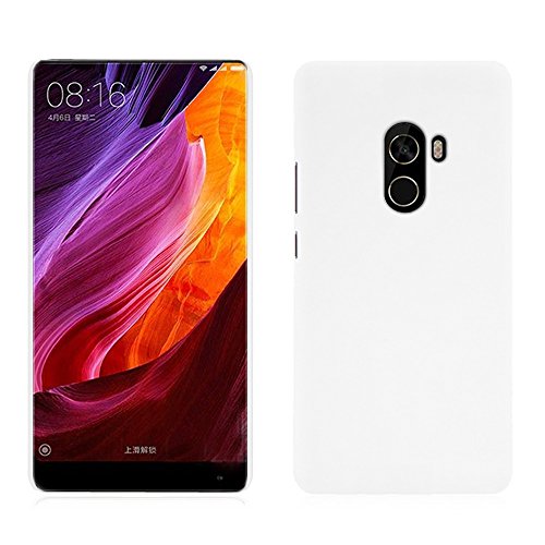 Xiaomi Mi Mix Case, TopACE Superior Quality Extremely Light Super Slim Shell Cover + Screen Protector for Xiaomi Mi Mix (White)