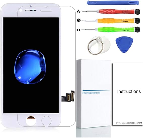 Amazon Com Compatible With Iphone 7 White Screen Replacement 4 7