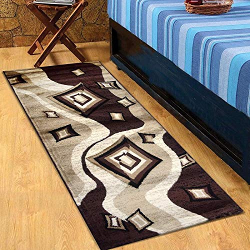 Stylista Imported Turkish Rugs/Floor Runner Large Anti Skid Eco Certified Size WxL 57x140 cm