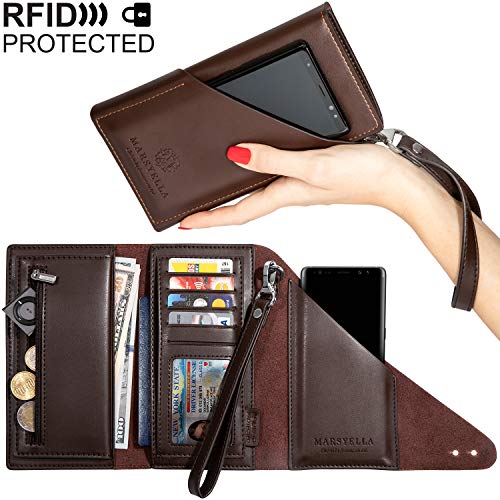 Amazon Giveaway Marsyella RFID Wallets for Women + Wrist Strap Credit Card & Passport Holder