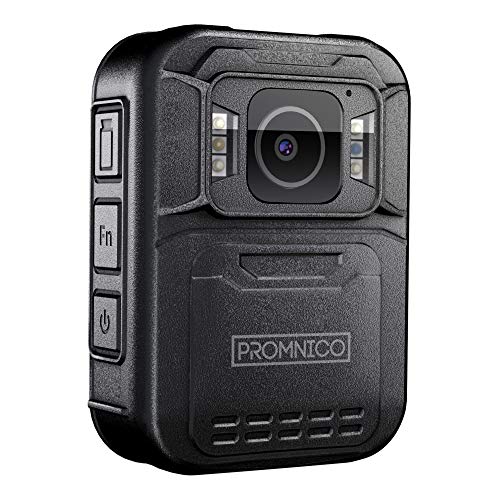 Police Body Camera for Law Enforcement: Wearable 1440p High-Definition Video + Audio Body Camera with Night Vision, GPS, Waterproof for Security Guards, Police Officers, and Personal Use