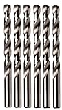 Irwin Tools 63117 17/64-Inch Cobalt 135-Degree Jobber Length, Pack of 6