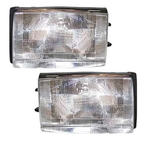 Amazon.com: 1986-1993 Volvo 240 Headlight Headlamp Front ... volvo 240 headlight wiring 