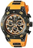 Invicta Men's 19850SYB Speedway Analog Display Swiss Quartz Orange Watch