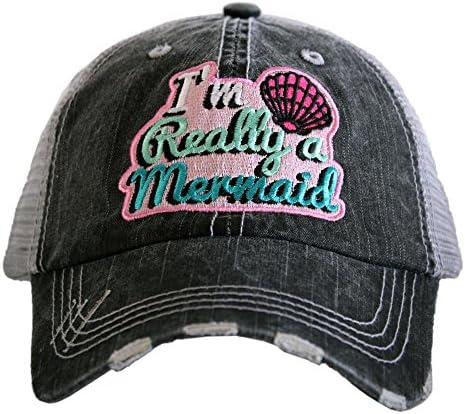 Katydid I'm Really A Mermaid Baseball Hats Caps
