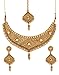 Bindhani Women's Indian Jewelry Wedding Party Wear Bridal Bridemaids Choker Kundan Necklace Earrings Tikka Set Designer Bollywood Style Jewellery Tika Set