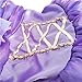 JiaDuo New Princess Party Costume Girl Halloween Dress Up 120 Purple 