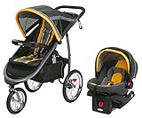Graco FastAction Jogger Travel System or SnugRide Click Connect 35 Elite, Sunshine