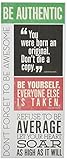 me & my BIG ideas mambiSTICKS Stickers, Be Authentic