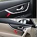 Generic Interior Door Handle Decorative Cover Trim Fit For Nissan X-Trail Rogue 2014 2015 2016 2017