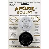 Aves Apoxie Sculpt - 2 Part Modeling Compound (A & B) - 1/4 Pound, White
