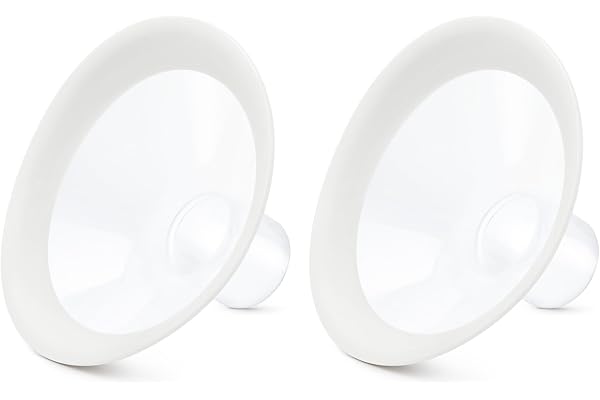 Medela PersonalFit Flex Breast Shields, 2 Pack of Small 21mm Breast Pump Flanges, Made Without BPA, Shaped Around You for Com