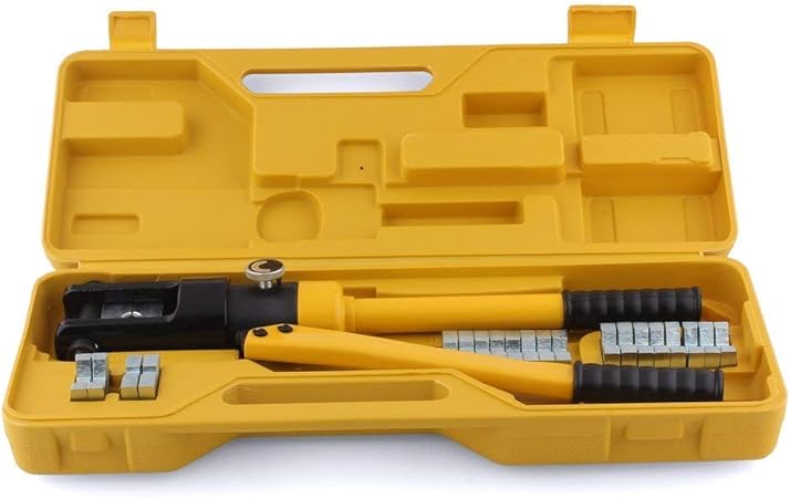 Pince A 12 Matrices Outil De Sertissage Hydraulique De 10 300 Mm Serre Cables Et Pinces A Fil Elastique A Coupe Electrique Par Femor 16t Amazon Fr Bricolage