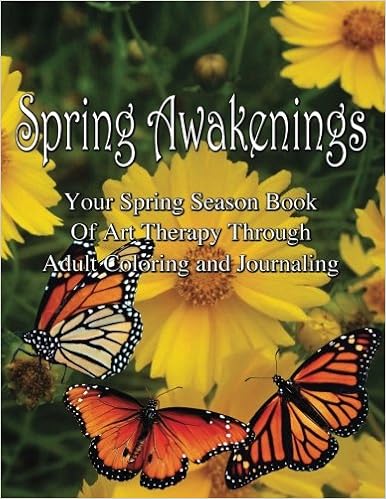 Adult Coloring Journal - Spring Awakenings