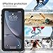 ORDTBY iPhone XR Waterproof Case, Underwater Full Sealed Cover IP68 Certified for Waterproof Snowproof Shockproof and Dustproof with Built-in Screen Protector for iPhone XR (Clear)