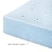 RUUF Mattress Topper Queen, 3 Inch Gel-Infused Memory Foam Mattress Topper - CertiPUR-US & Cloud-Like Softness, 60