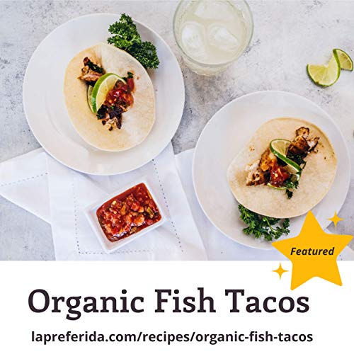 La Preferida Mexican Foods, Organic Fish Taco Seasoning, No MSG or Artificial Preservatives, 1
