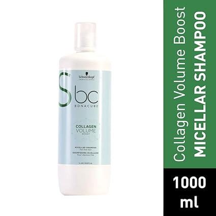 Schwarzkopf Professional Bonacure Collagen Volume Boost Micellar Shampoo, 1L