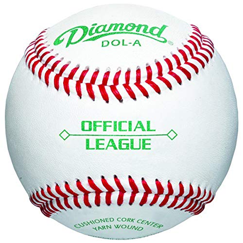 Diamond Black Bucket with DOL-A OL Baseballs (30 Balls)