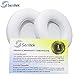 Senitek Solo2 / 3 Replacement Ear Cushion Set (Pair) Designed for Beats Solo2 / Solo3 Wireless Headphone (White)