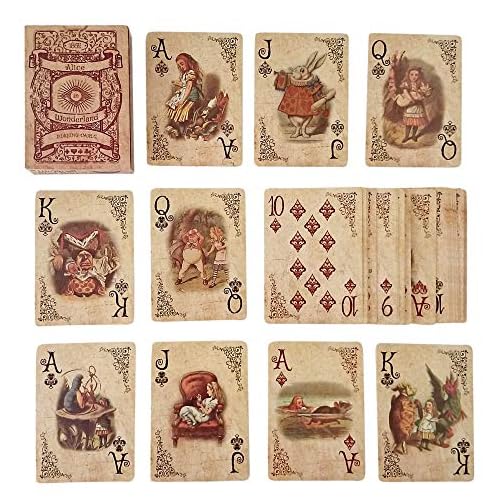 Asvp Shop Alice In Wonderland Playing Cards Full Set Is Ideal