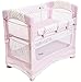 Arm's Reach Concepts Mini Ezee 3-in-1 Bedside Bassinet - Coterie/Pink