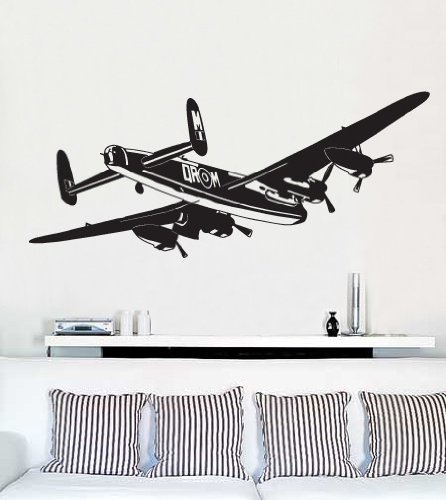 Vinyl Wall Decal Sticker World War II Bomber Plane #349
