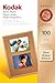 Kodak Photo Paper for inkjet printers, Gloss Finish, 7 mil thickness, 100 sheets, 4