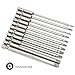 Tonsiki 11pcs 1/4 Inch Hex Shank T6-T40 4 Inch Length S2 Steel Hex Torx Security Head Drill Screwdriver Set Bits