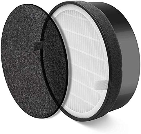 EQUIL Air Filter Replacement for LEVOIT Purifier LV-H132 RF (2-Year Warranty) Home Cleaner for Allergy | Pet Dander | Smoke | Dust | Odor | HEPA & Activated Carbon Filter + Pre Filter (1 Pack)