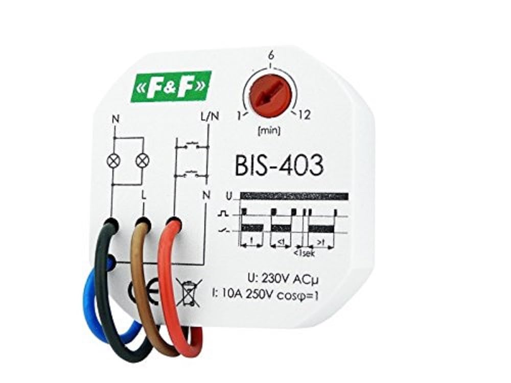 Bistable Relay with Timer F&F BIS-403 Timer 4086