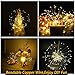 Fairy String Led Lights,Ledes 150 LED 75 Strands Battery Powered Copper Wire Twinkle Micro Mini Starry Starburst Twig Light for DIY Home Party Tree Garden Patio Halloween Decoration Warm White 1-Pack