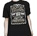 50th Birthday Gift for Men, Vintage 1975 Aged to Perfection, Black-001-Lg