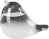 Fuoliystep Glass Storm Glass Weather Forecaster Barometer Predictor Office Home view 1