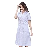 KUMUROETA White Professional Lab Coat for