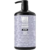 Watercolors Color Depositing Hair Dye Shampoo, Intense Silver, 33.8 Fl Oz | Sulfate-Free Color Protecting &amp; Enhancing Shampoo, Eliminates Fading &amp; Brassy Tones for Blonde, Gray &amp; Highlighted Hair