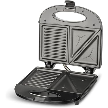 Electric Grill with Interchangeable Plates