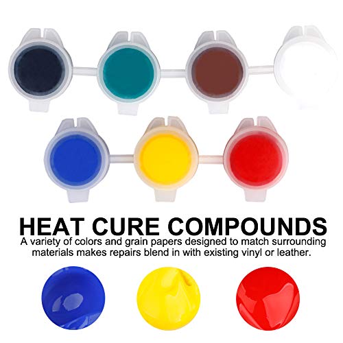 Moonvvin Leather Vinyl Repair Kit Liquid Leather Touch Up Recolor