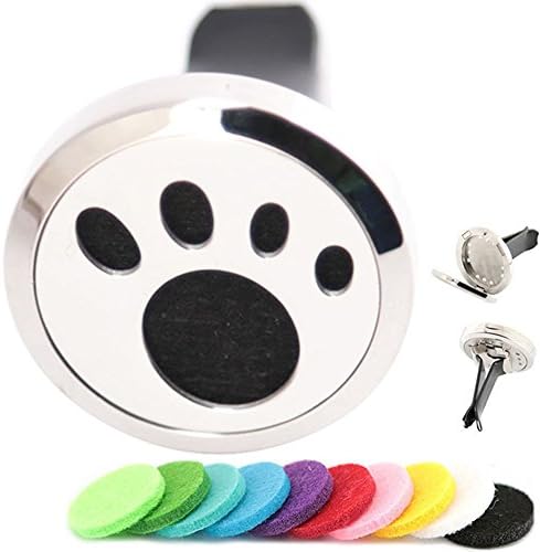 Big Palm Diffuser 316 Stainless Steel Car Aroma Locket Essential Oil Car Diffuser Lockets