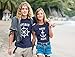 Tstars Funny Captain & First Mate Nautical Sailing Matching T-Shirts Set Couples Gift