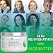 Hawaiian Aloe Vera Butter for Skin Rejuvenation, Hydrating & Healing Face & Body Moisturizer Skin Cream, Organic & Natural Ingredients, Replace Organic Aloe Gels, Juices & Lotions, No Additives, 8 oz